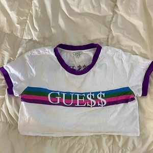 *RARE* A$AP Rocky x GUESS crop top